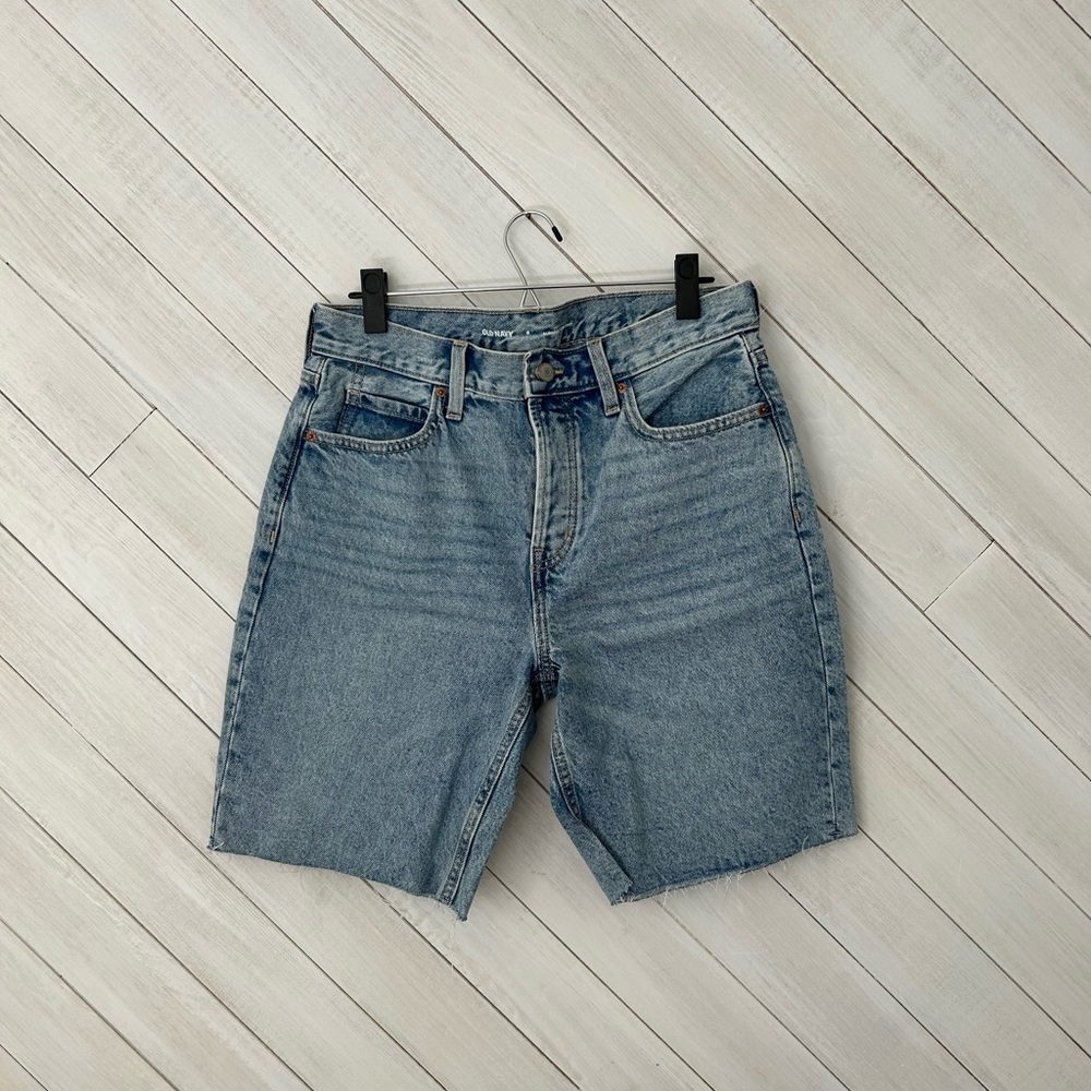 NWT high waist denim boyfriend shorts